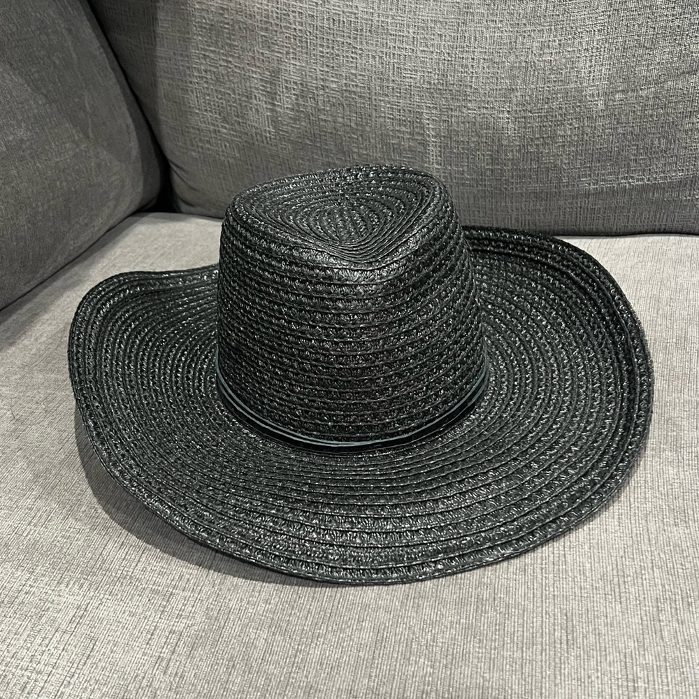 Eric Javits Western Straw Hat - Picture 2 of 9